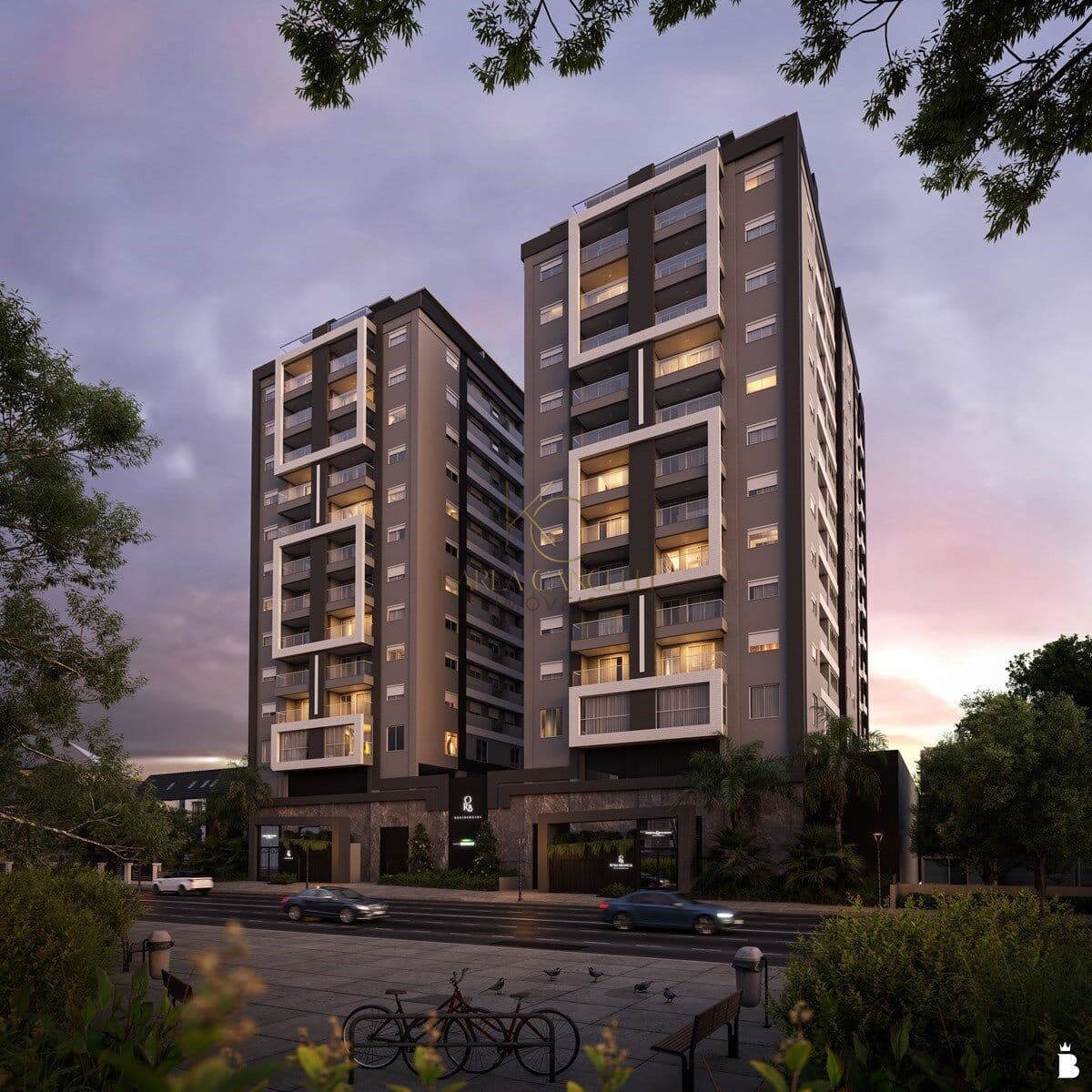 Apartamento em construção no Estreito / Em frente ao Bosque Pedro Medeiros - Horto Florestal