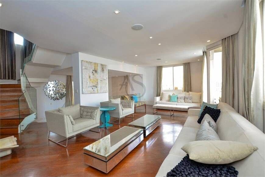 Apartamento Alto Padrão, 360 m2, duplex, mezanino, 4 suítes, 4 vagas, Jardim Paulista