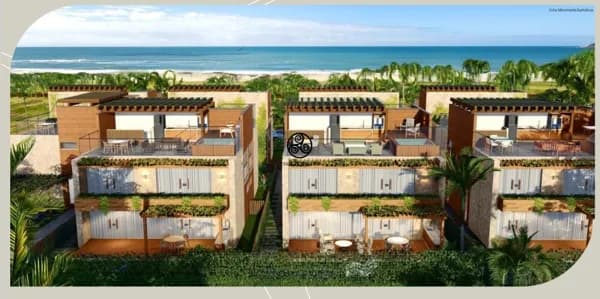 Casas Pé na Areia
