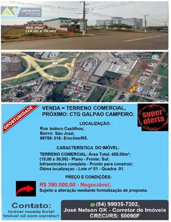 Lote/Terreno em Erechim - São José