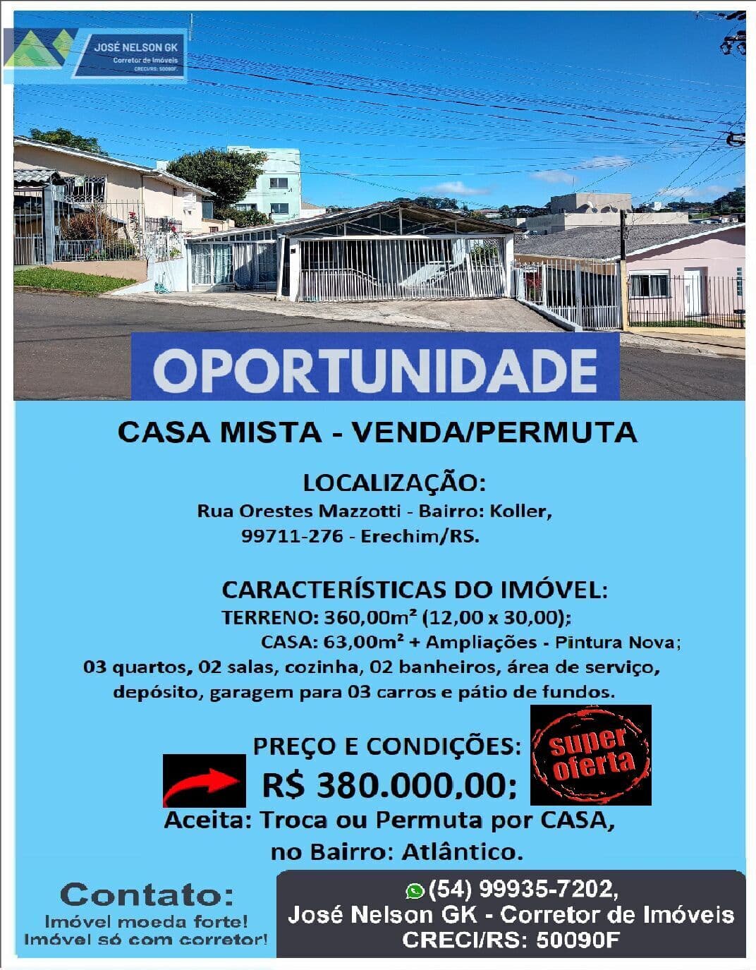 Casa em Erechim - Koller