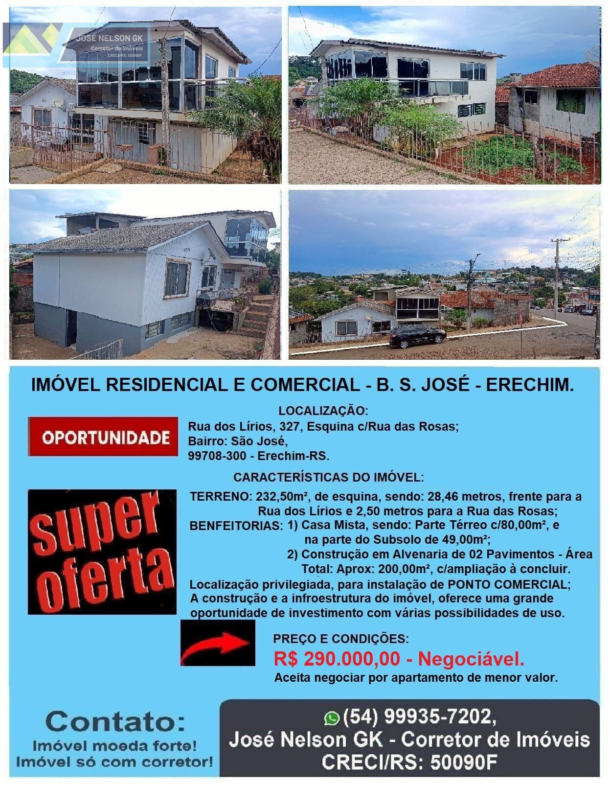 Casa em Erechim - São José