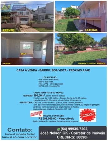Casa em Erechim - Boa Vista