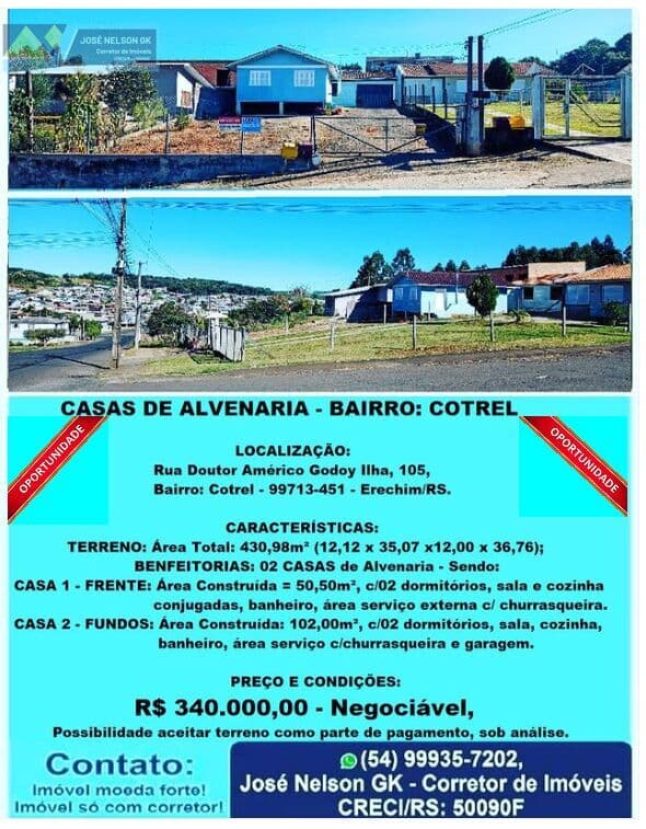 Casa em Erechim - Cotrel