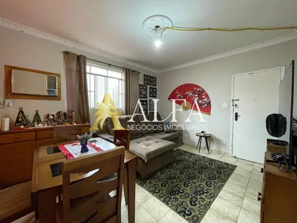 Apartamento à Venda no Gonzaga – Santos