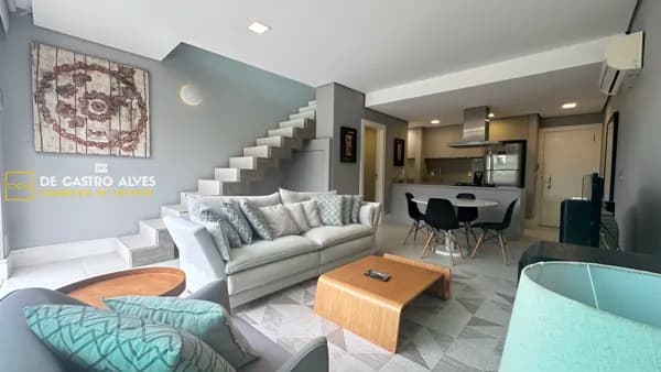 Duplex Mobiliado e Decorado em Jurerê