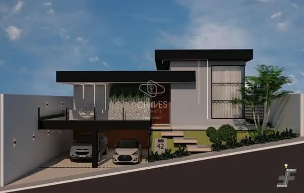 Casa de Alto Padrão em Construção no Condomínio Estiva – 3 Quartos