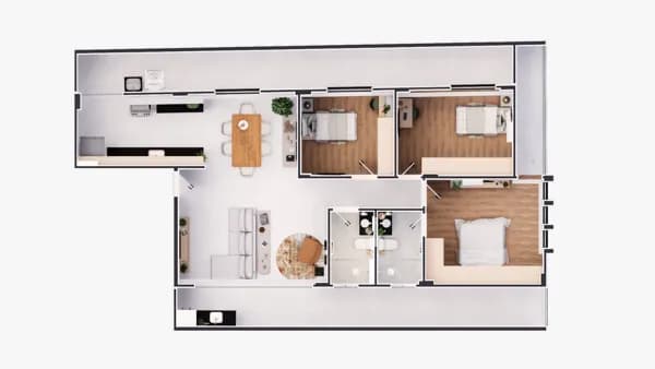 Apartamento com 3 quartos à Venda, Parque Recanto da Hípica - Conselheiro Lafaiete