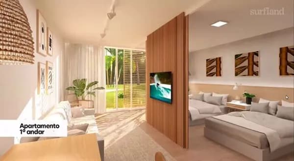 Apartamento térreo no bloco Siriú com escritura pública