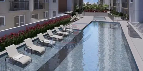 Apartamento 2 dormitórios próximo estação Guilhermina-Esperança