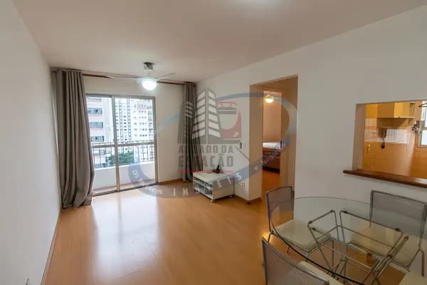 1 quarto Mobiliado com Varanda e 1 Vaga - Itaim Bibi