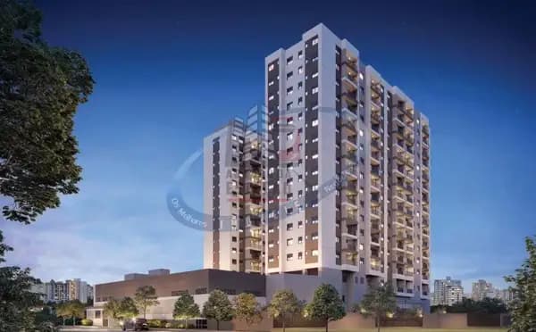Apto 2 quartos (1 vg) próximo CPTM Socorro | 46m² com 1 vaga