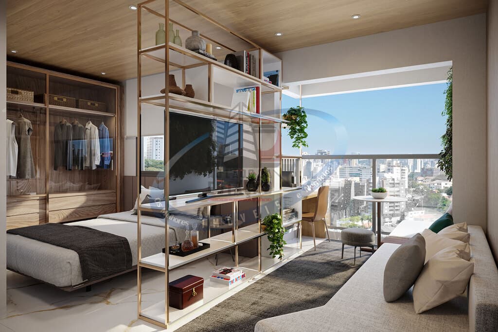 Apartamento 1 dorm(1vg) Pronto nos Jardins