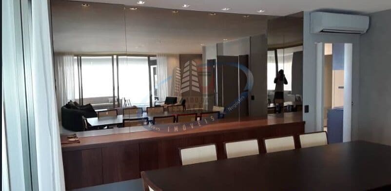 Apto 4 dorms 3 suítes semi mobiliado locação Pinheiros | 380m² 4 vagas
