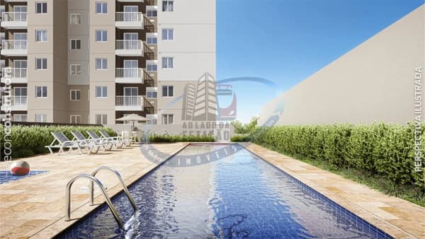 Apartamento 2 dorm. 1 vaga próximo da estação Jurubatuba