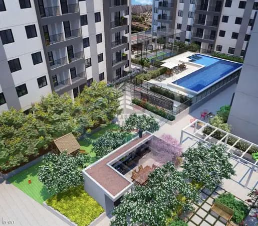 Apartamento 2 dormitórios próximo às estações Socorro e Jurubatuba