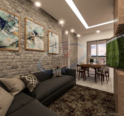 Apartamento 2 dorm. proximo estação Patriarca