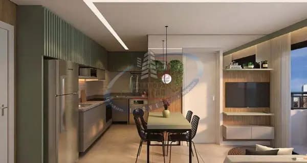 Apartamento 2 dormitórios com suite e uma vaga de auto, perto estação Giovanni Gronchi.