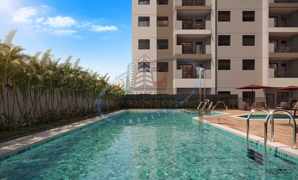 Apartamento 2 Dorm(1st+1vg) ao lado da estação Socorro