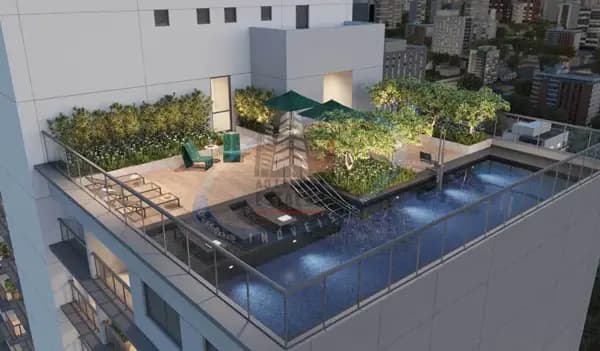 Apartamento 1 dorm(1st+1vg) ao lado da estação Borba Gato