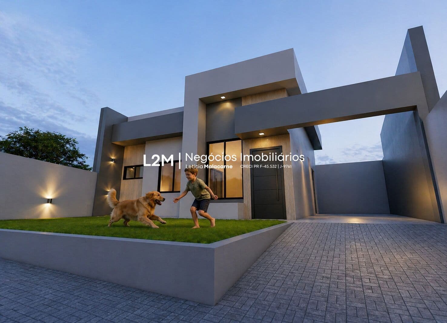 Seu novo começo pode ser nessa casa incrível em construção - Loteamento Césari