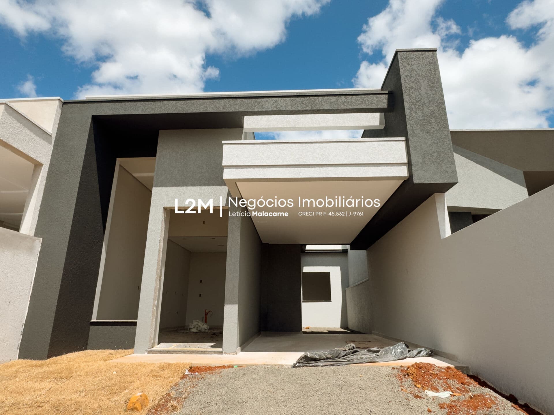 Casa em Construção no Loteamento Sudoeste – Aceita Imóvel no Negócio