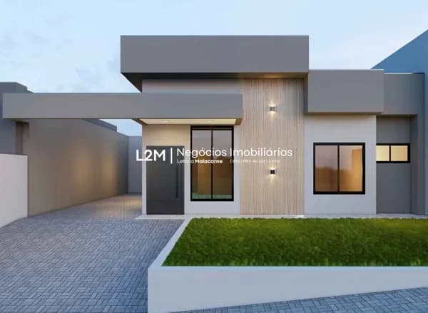 Uma casa nova, moderna e pronta para valorizar ainda mais até a entrega - Loteamento Césari