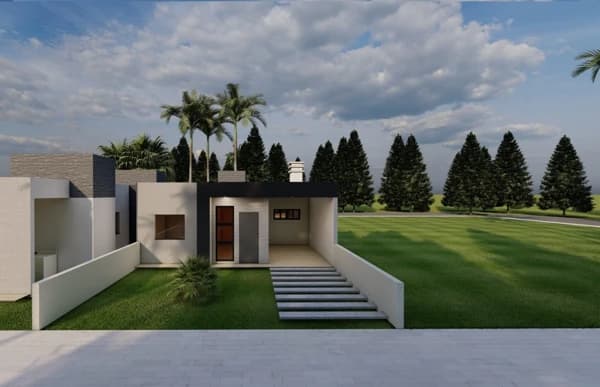 Casa para Venda em Francisco Beltrão, Pinheirão, 2 dormitórios, 1 suíte, 2 banheiros