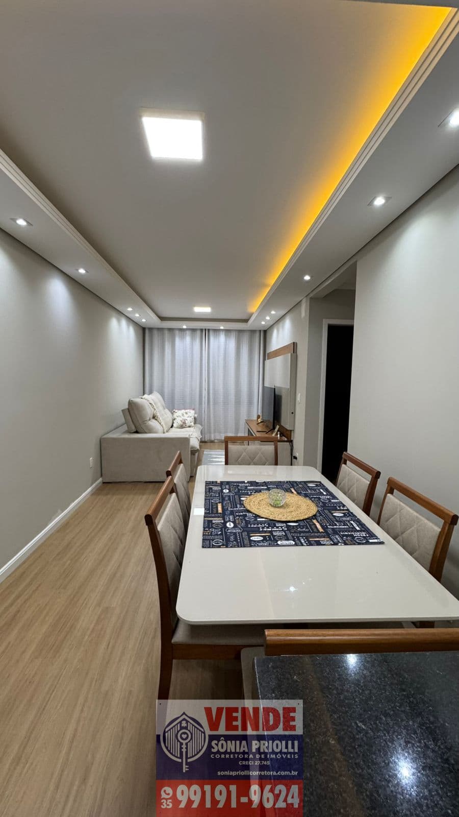 Apartamento em Pouso Alegre - Santa Edwiges - Ribeirão das Mortes