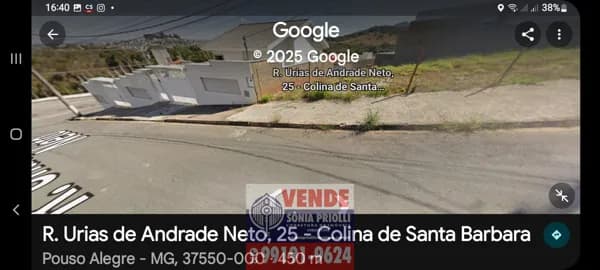 Lote/Terreno em Pouso Alegre - Colinas de Santa Bárbara