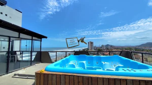 Apartamento Cobertura em Vera Cruz, Mongaguá/SP