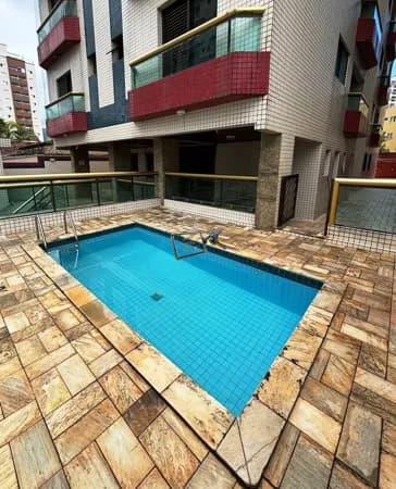 Apartamento próximo a praia, em Caiçara, Praia Grande/SP