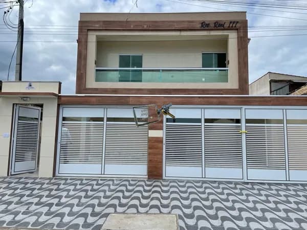 Sobrado em Condomínio em Princesa, Praia Grande/SP