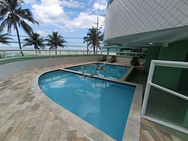 Apartamento em Real, predio frente mar Praia Grande/SP
