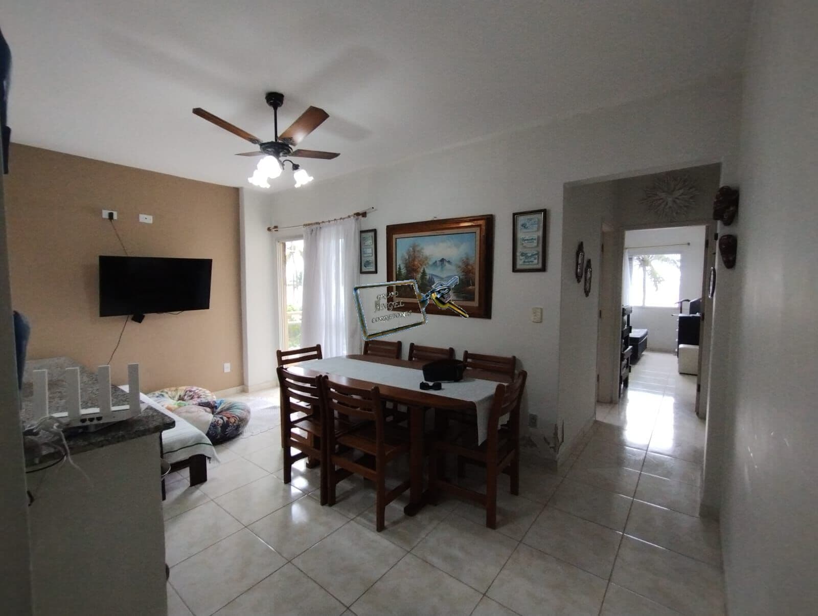 Apartamento frente mar 2 vagas de garagem