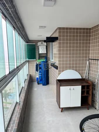 Apartamento predio frente mar, Praia Grande/SP