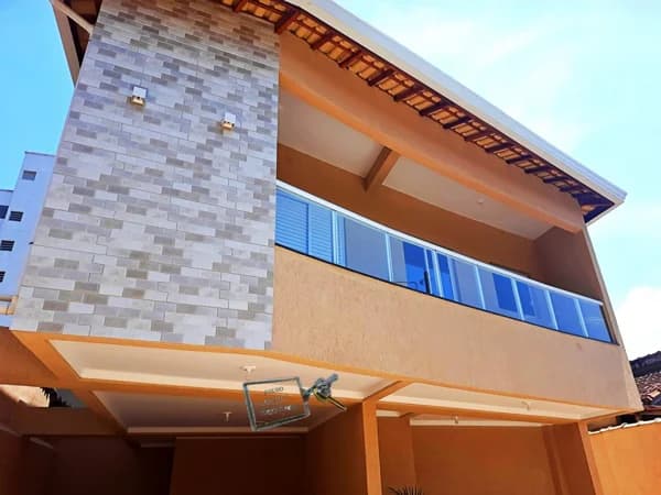 Casa em Condomínio para Venda em Vila Mirim Praia Grande-SP 2 dormitórios
