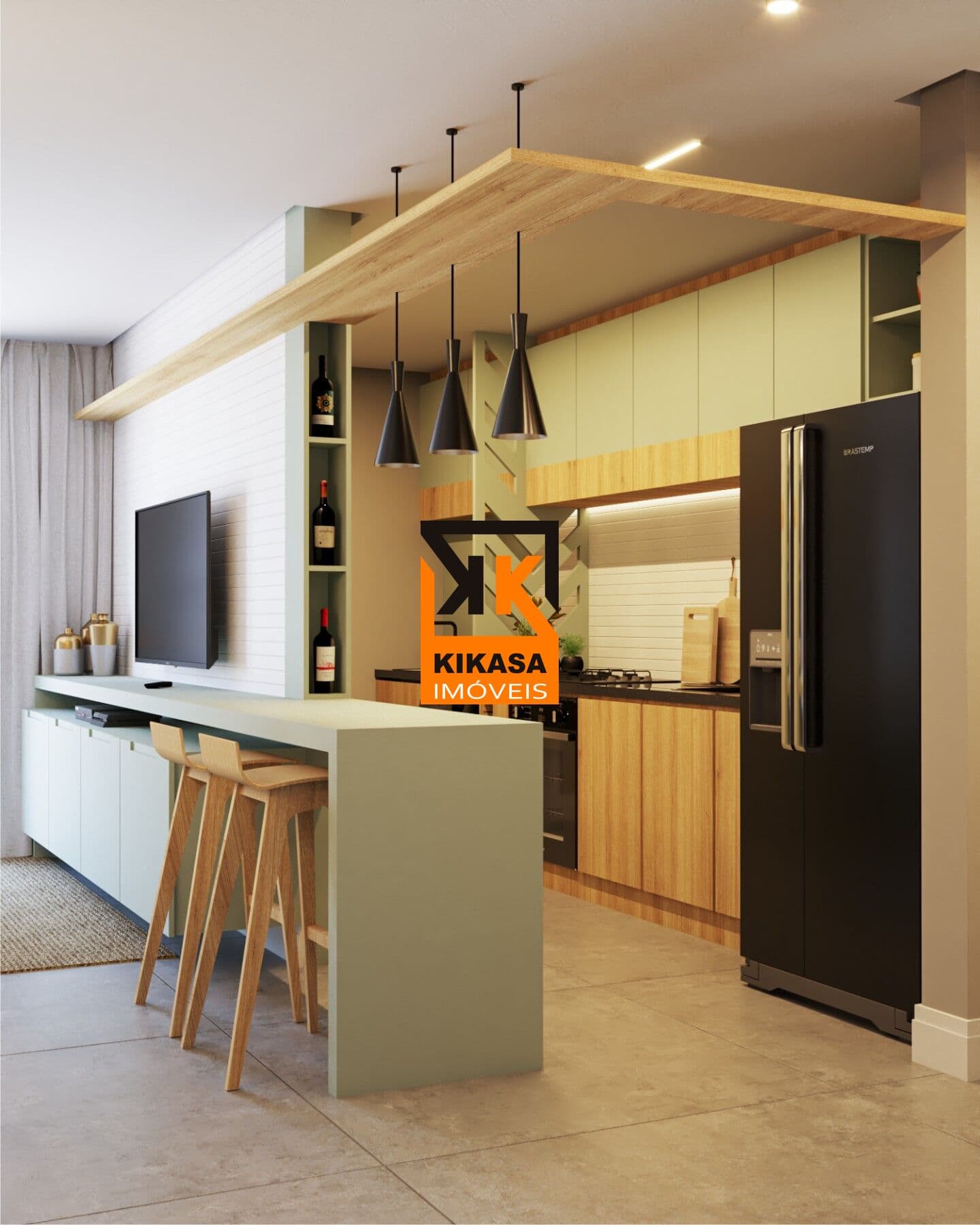 APARTAMENTO 2 QUARTOS (1 SUÍTE) NO CENTRO DE ESTÂNCIA VELHA