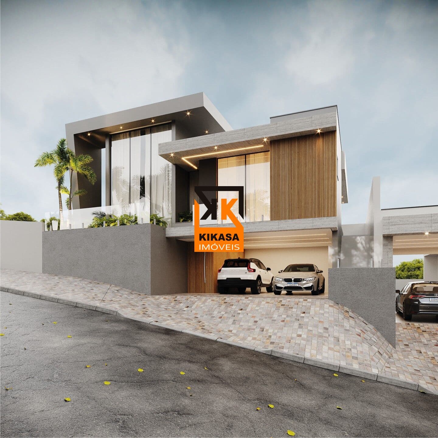 Casa Alto Padrão de esquina com 3 quartos em Estância Velha