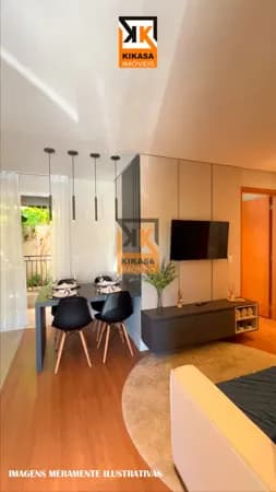 APARTAMENTO GARDEN COM 2 QUARTOS