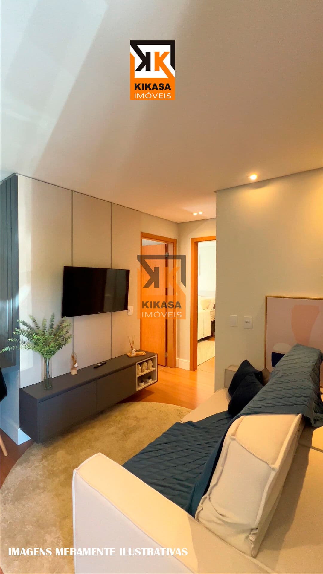 APARTAMENTO 2 QUARTOS COM SACADA