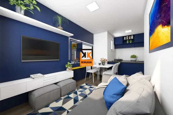 Apartamento 2 quartos 100% parcelado