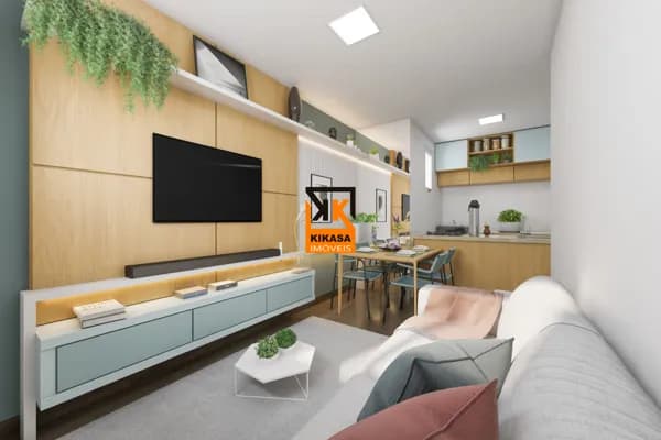 APARTAMENTO 2 QUARTOS COM ENTRADA PARCELADA NO BAIRRO RONDÔNIA