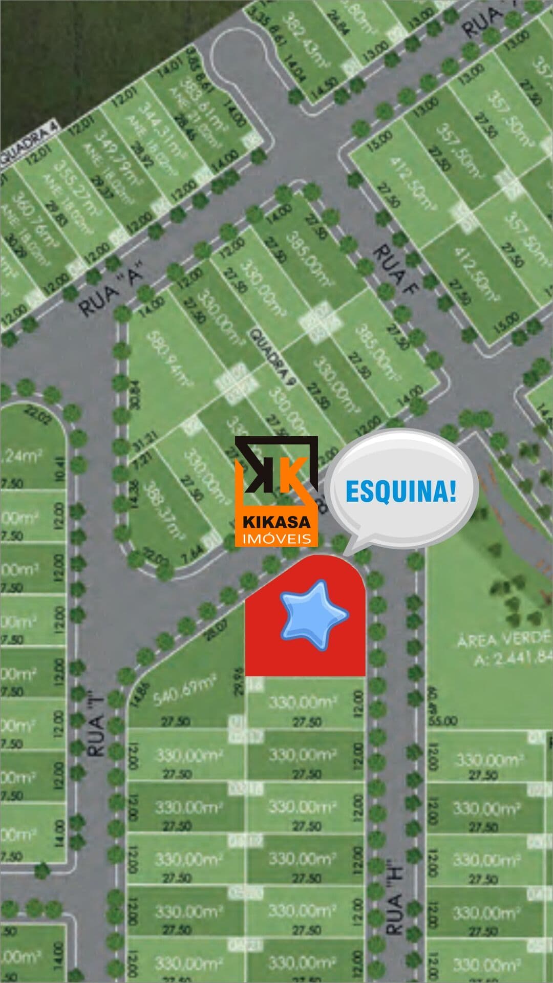 TERRENO GRANDE DE ESQUINA