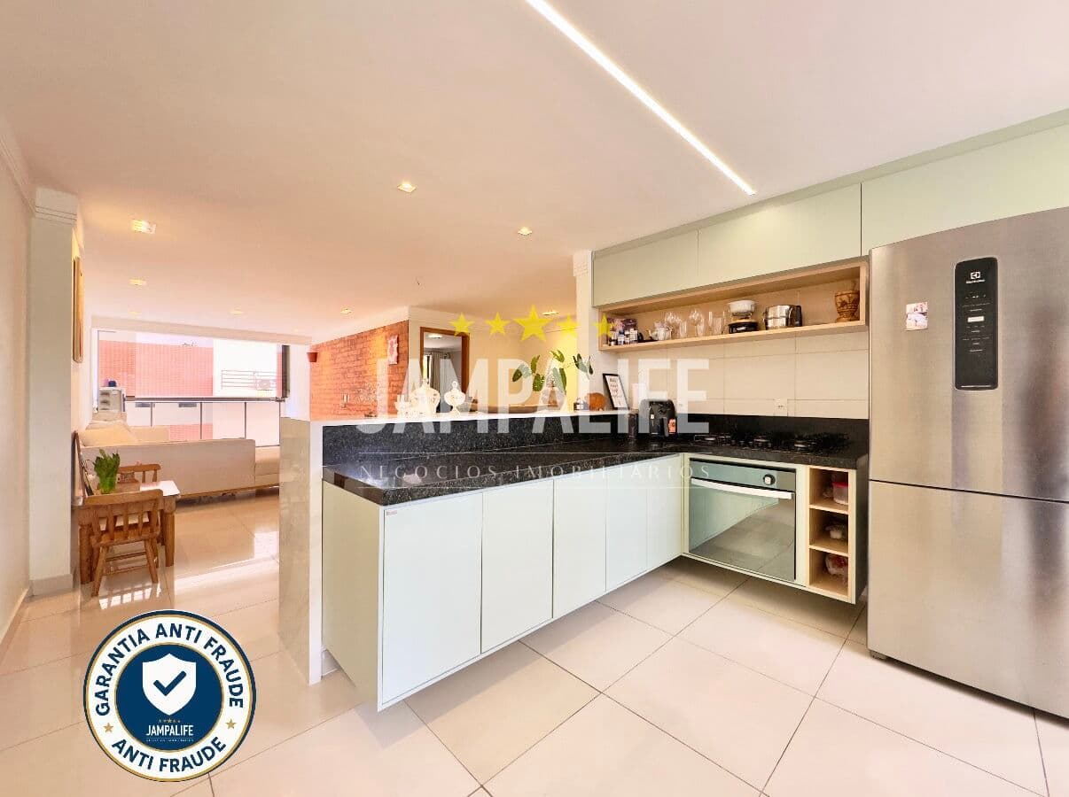 Apartamento 3 quartos no Jardim Oceania! (132m², posição sul, perto da praia)