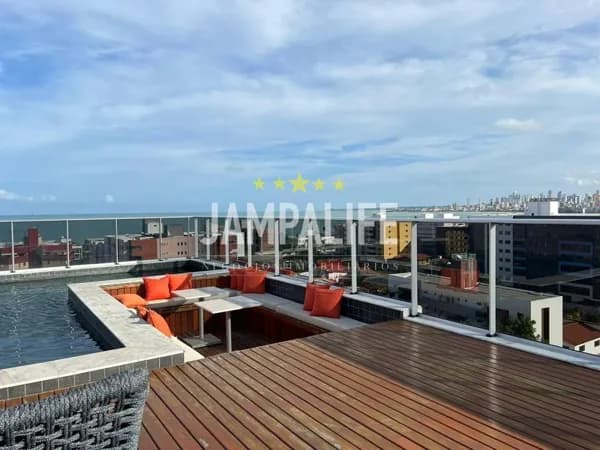 Apartamento com 1 dormitório à venda, 54 m² por R$ 590.000,00 - Jardim Oceania - João Pessoa/PB