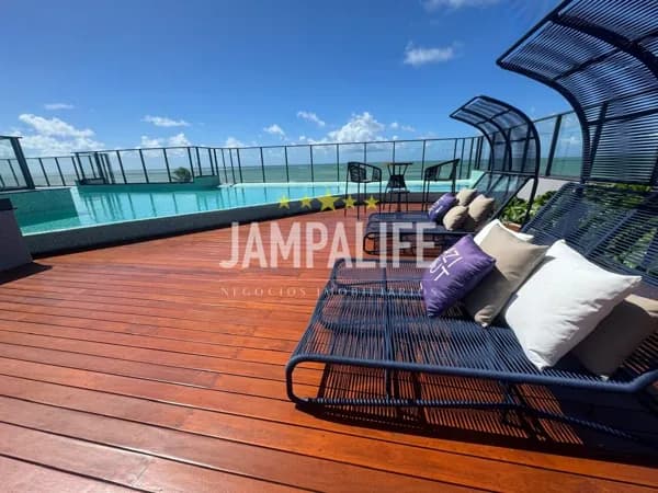 Oportunidade Pé na Areia em Intermares! Flat com Lazer Completo