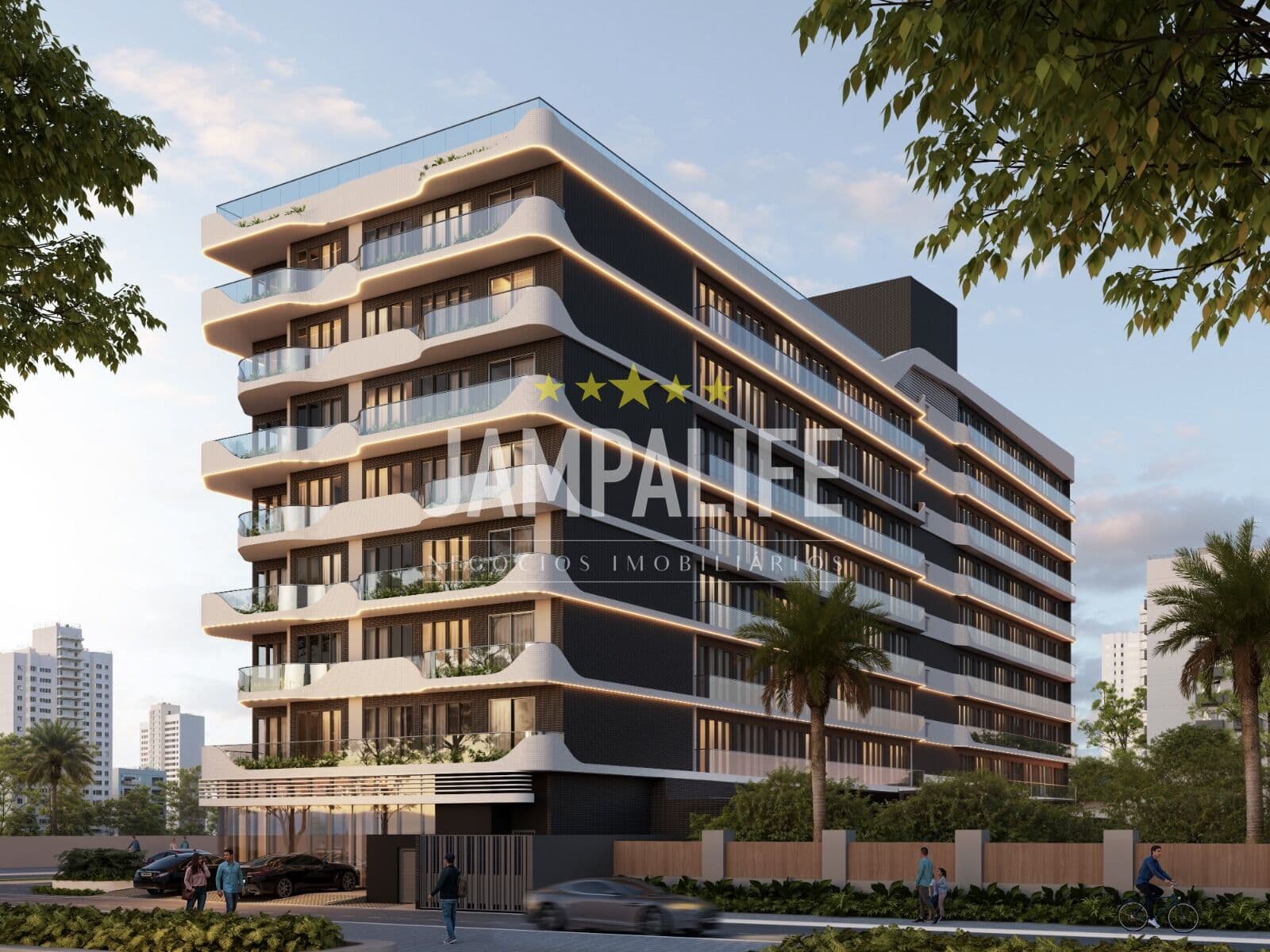 Apartamento studio em Cabo Branco