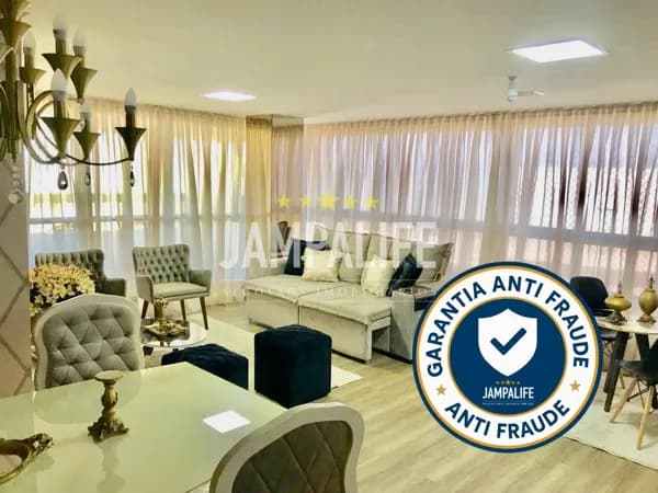 Apartamento Pé na areia em Ponta de campina, Cabedelo/PB