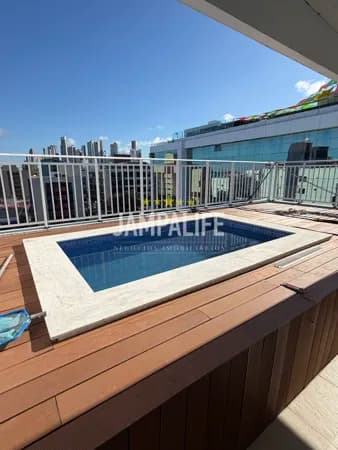 Cobertura duplex, 100m do busto de Tamandaré!